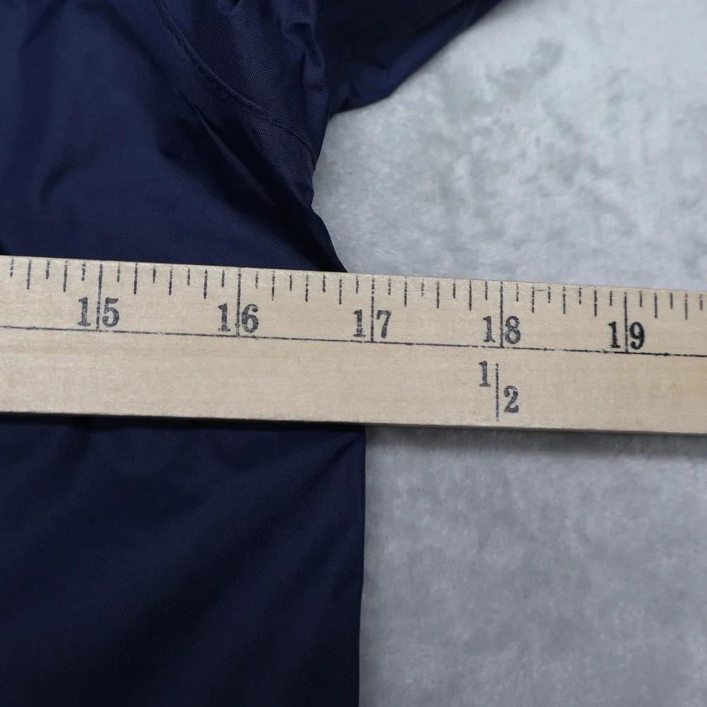 Columbia Jacket Boys Medium 10/12 Blue Watertight Rain Wind Waterproof Hooded